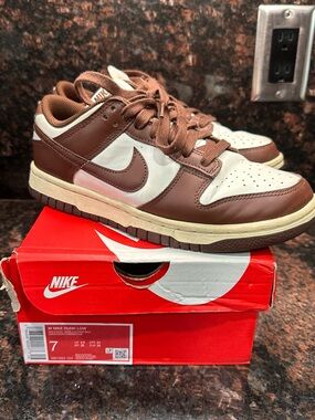 Nike Dunk Low Cacao Wow  DD1503-124 Brown Sail White 2023